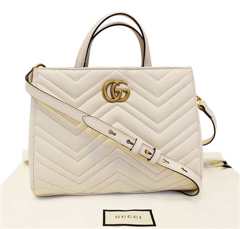 gucci marmont white blue|white gucci marmont small.